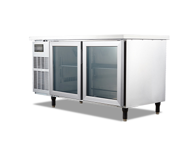 Counter 15 Series | 2 Glass Doors Refrigerator