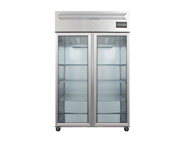 Upright 12 Series | 2 Glass Doors Refrigerators